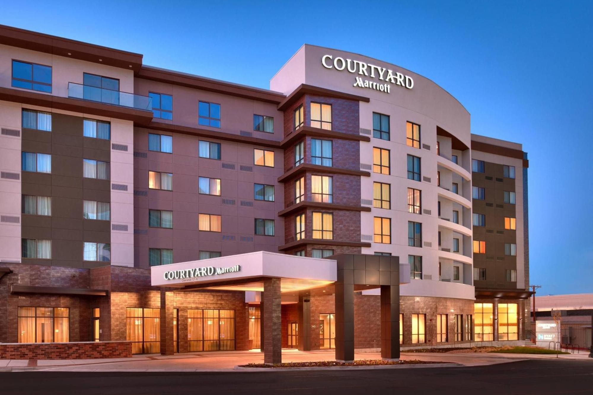 Courtyard By Marriott Salt Lake City Downtown Eksteriør bilde